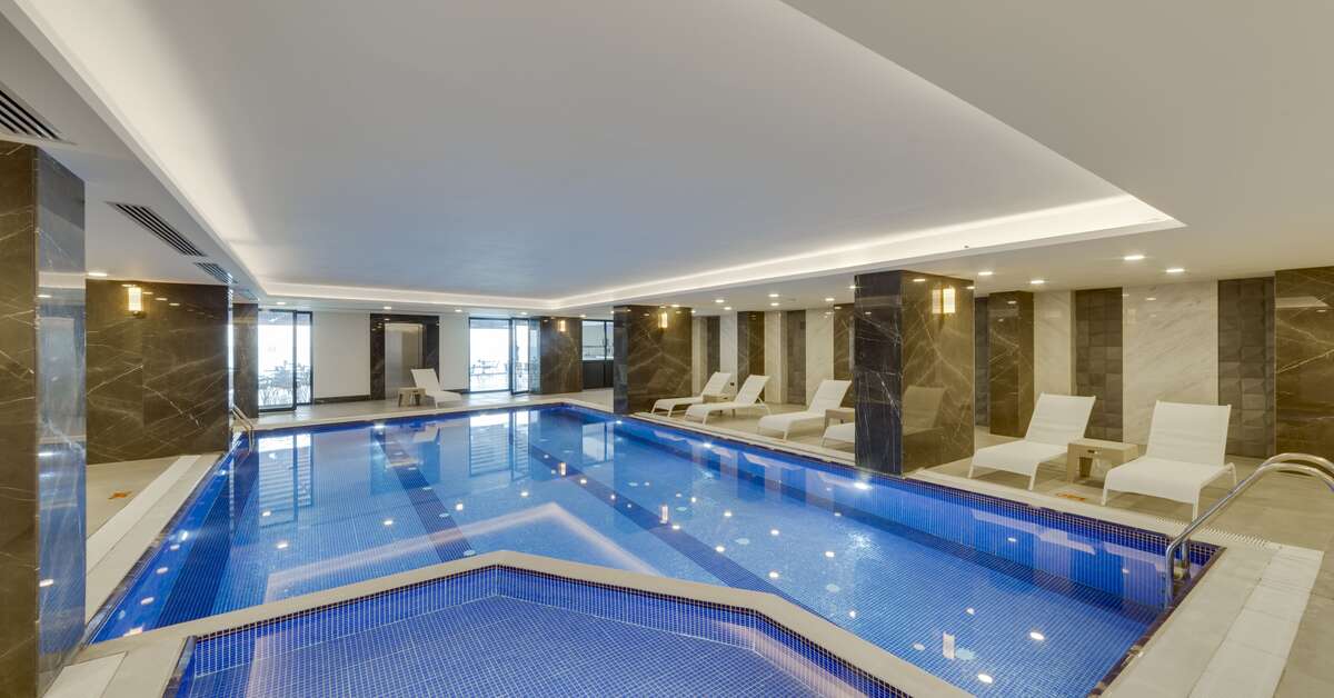 Een foto van het zwembad bij Signature Blue Resort
