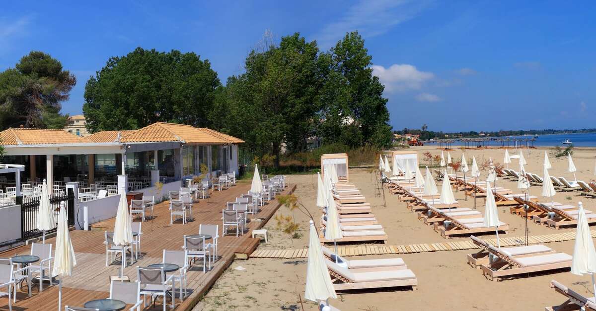 Een foto van het strand bij Cavomarina Beach Hotel