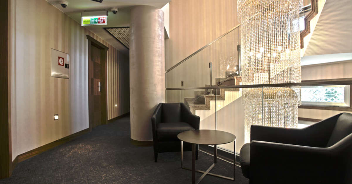 Een foto van Hotel Colosseo Tirana