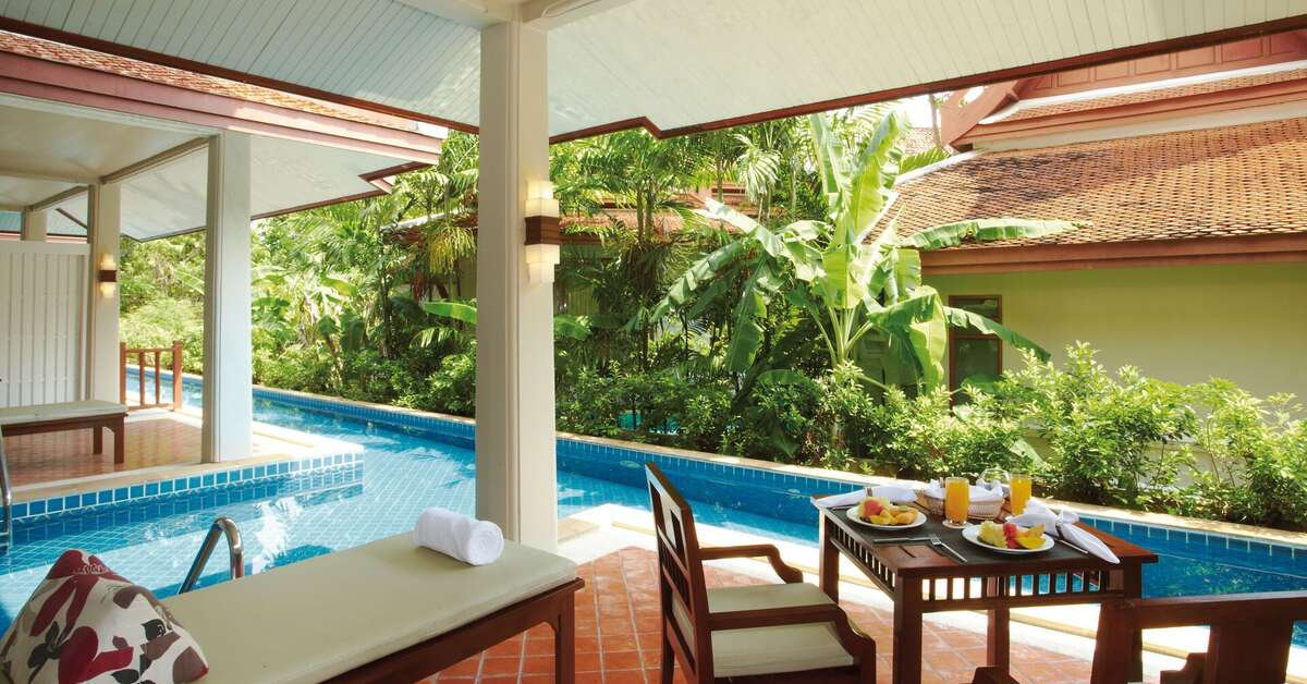 Een foto van het zwembad bij Samui Buri Beach Resort & Spa
