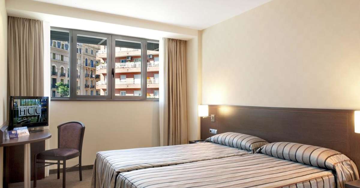 Een foto van Hotel Lugano Barcelona