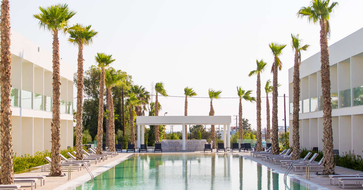 Een foto van het zwembad bij White Dreams Resort