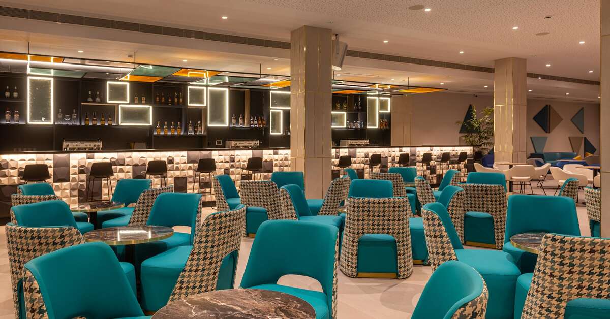Een foto van de faciliteiten bij L'Azure Hotel