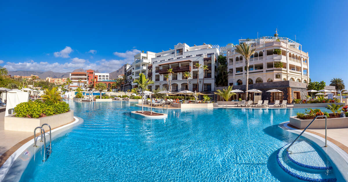 Een foto van het zwembad bij Gran Tacande Wellness & Relax