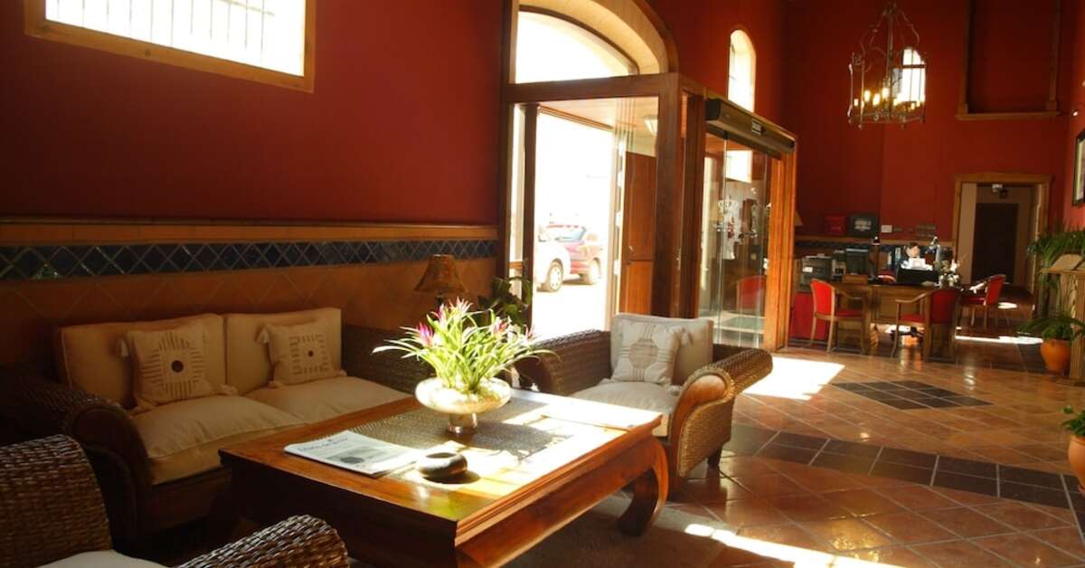 Een foto van het interieur van Alegria Bodega Real