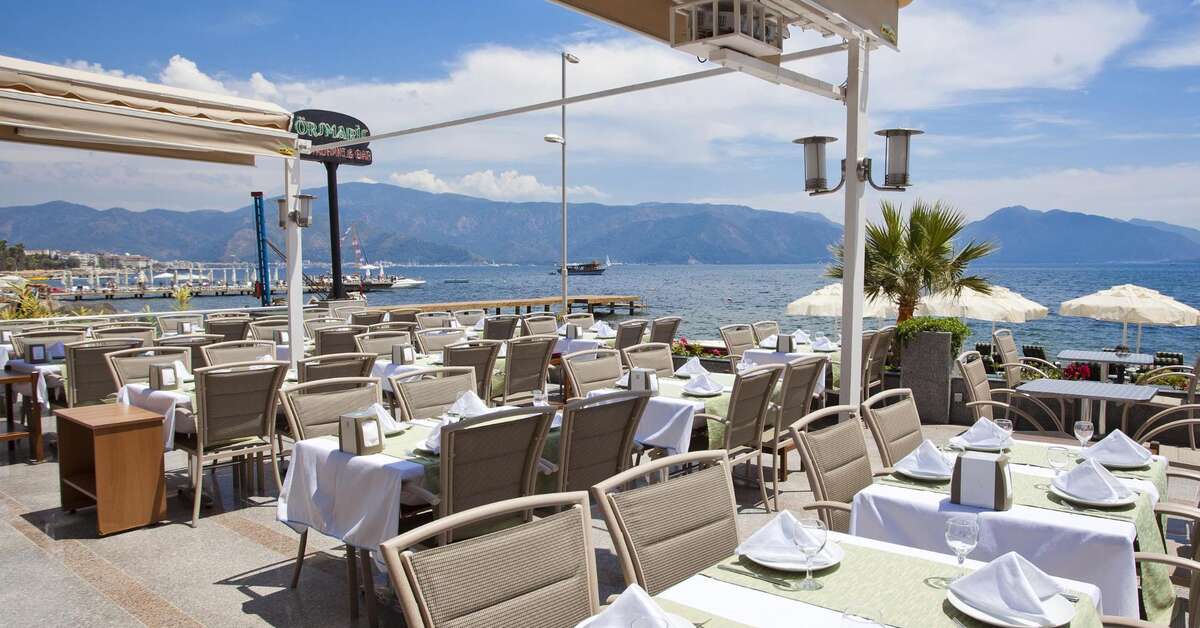 Ein Foto von den Einrichtungen im Orsmaris Boutique Hotel