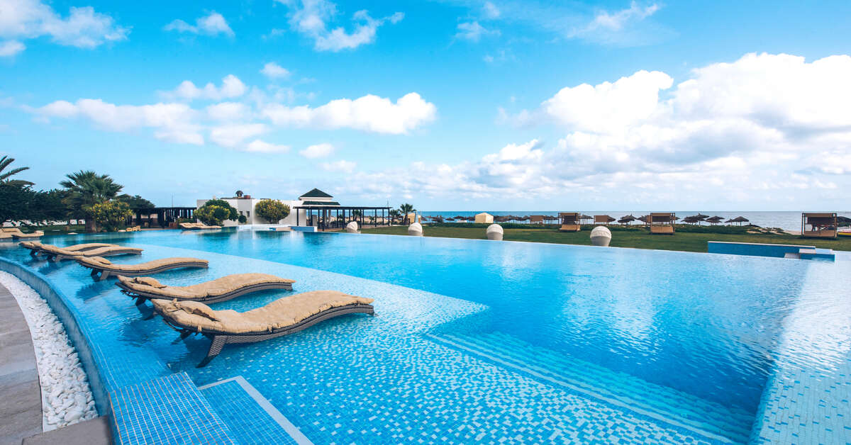 Een foto van het zwembad bij Iberostar Selection Kantaoui Bay