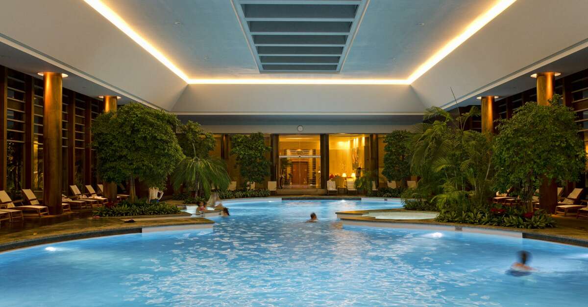 Ein Foto vom Pool im Gloria Serenity Resort