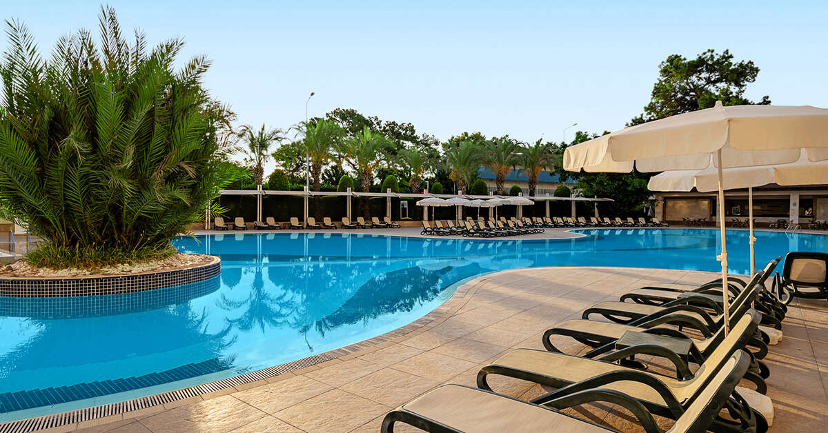 Een foto van het zwembad bij Sunland Resort Hotel Beldibi