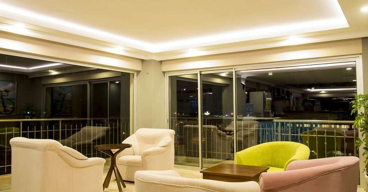 Een foto van het interieur van Sun Beach Hill