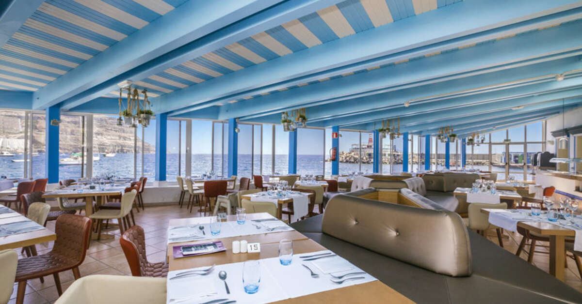 Een foto van de faciliteiten bij Hotel Livvo Puerto de Mogan