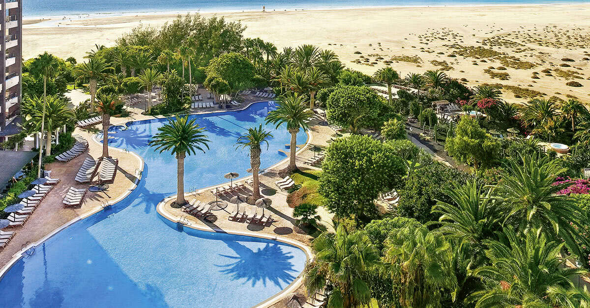 Een foto van een overzicht van Paradisus by Melia Fuerteventura