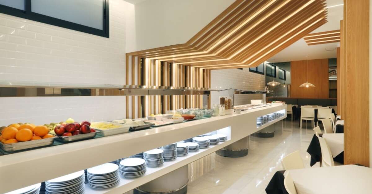 Een foto van de faciliteiten bij Hotel Brasil