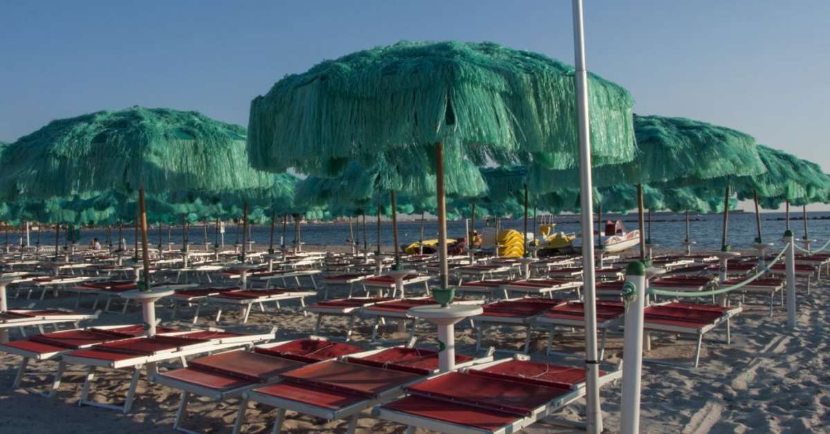 Een foto van het strand bij Rina Hotel