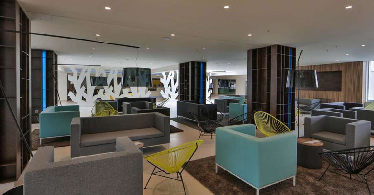 Een foto van het interieur van Park Plaza Belvedere