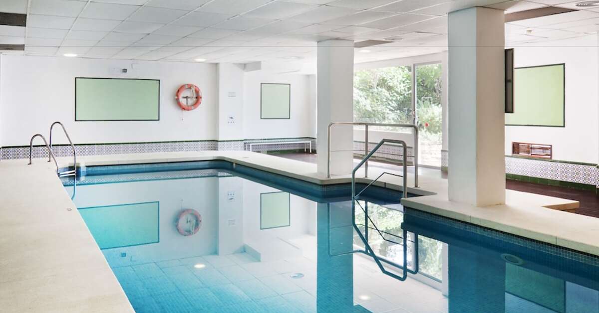 Een foto van het zwembad bij Hotel Palmasol