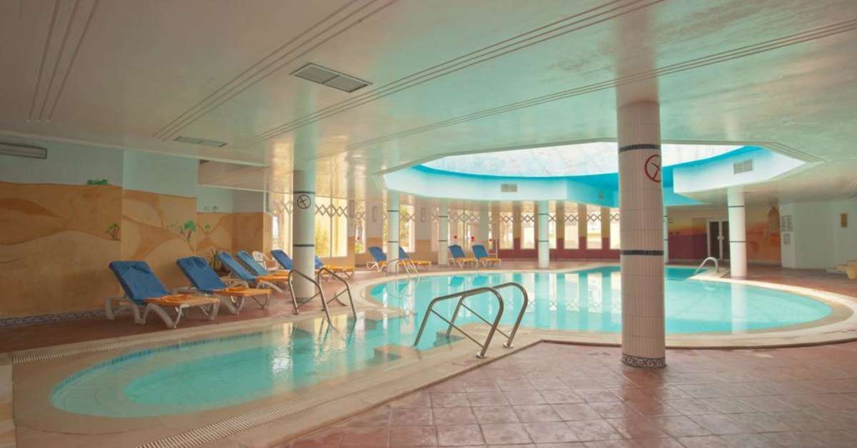 Een foto van het zwembad bij Houda Golf & Beach Resort