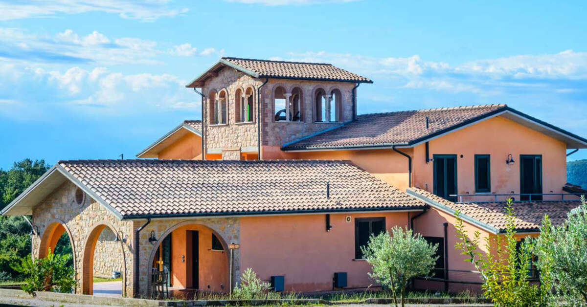Een foto van de buitenkant van Pian Dei Mucini Resort