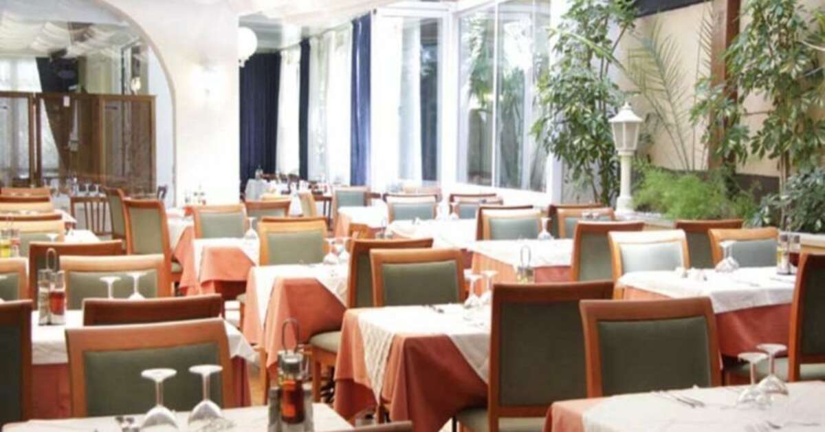 Een foto van de faciliteiten bij Hotel Morlans Garden