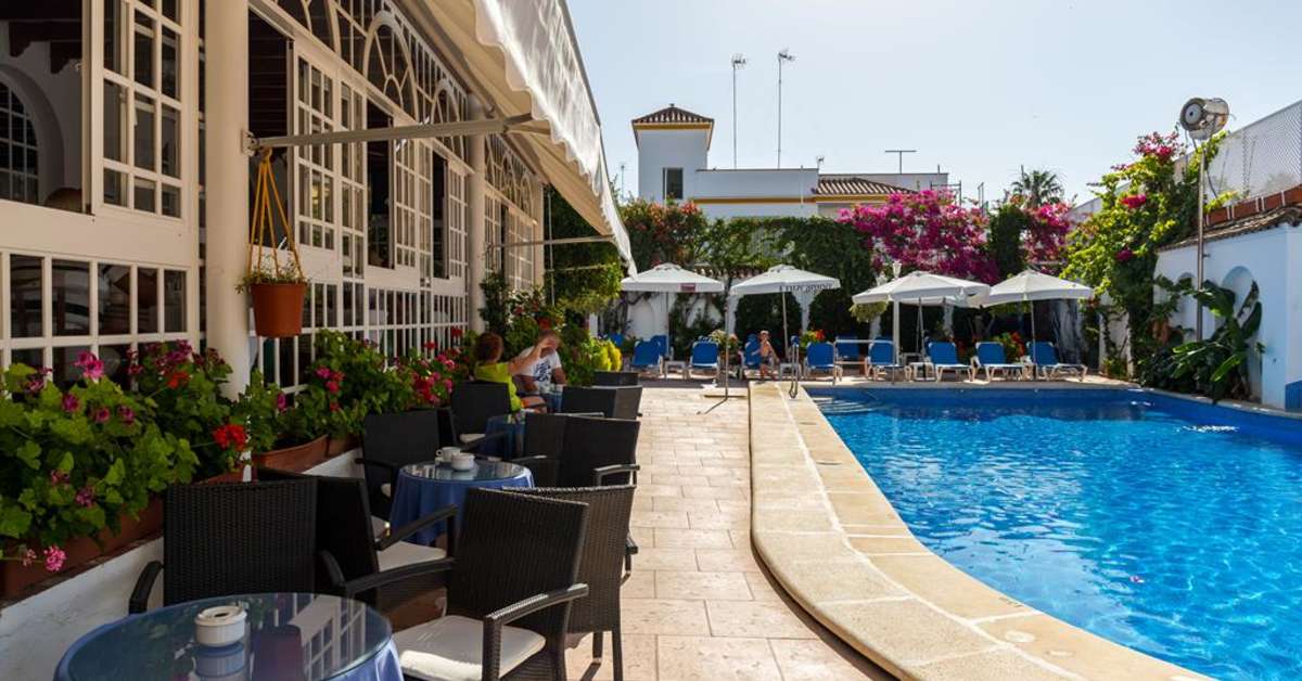 Een foto van het zwembad bij Hotel Brasilia