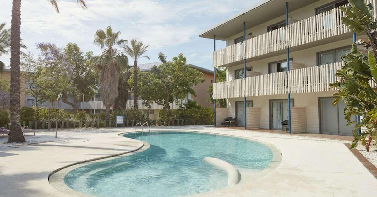 Een foto van het zwembad bij PortAventura Hotel Caribe
