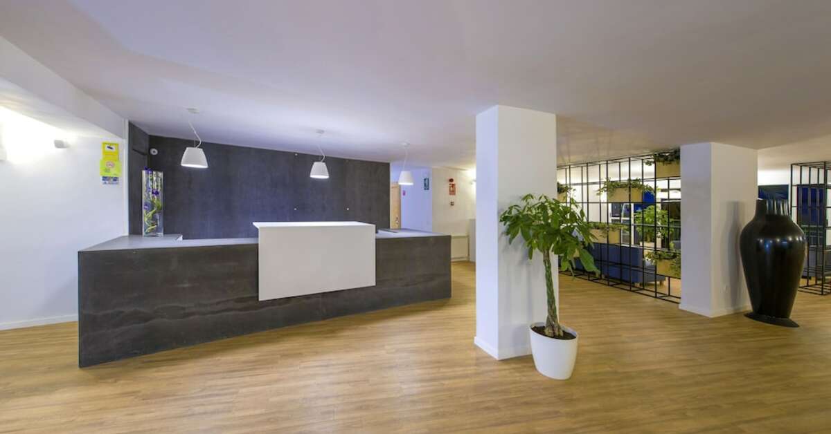 Een foto van het interieur van Hotel Vibra Maritimo