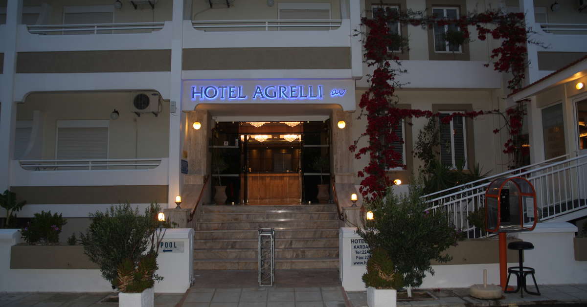 Een foto van de buitenkant van Agrelli Hotel
