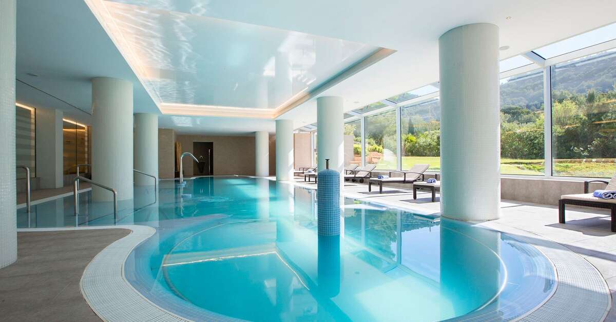 Ein Foto vom Pool im Hipotels Eurotel Punta Rotja Hotel