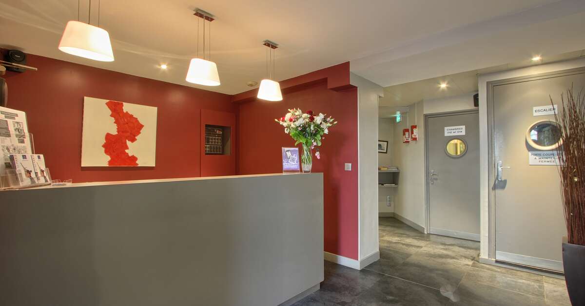 Een foto van het interieur van Timhotel Montmartre