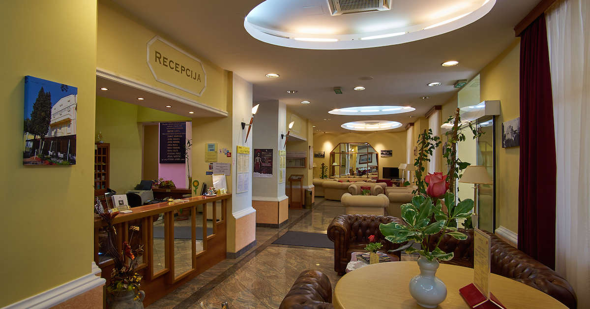 Een foto van de faciliteiten bij Hotel Villa Ruzica