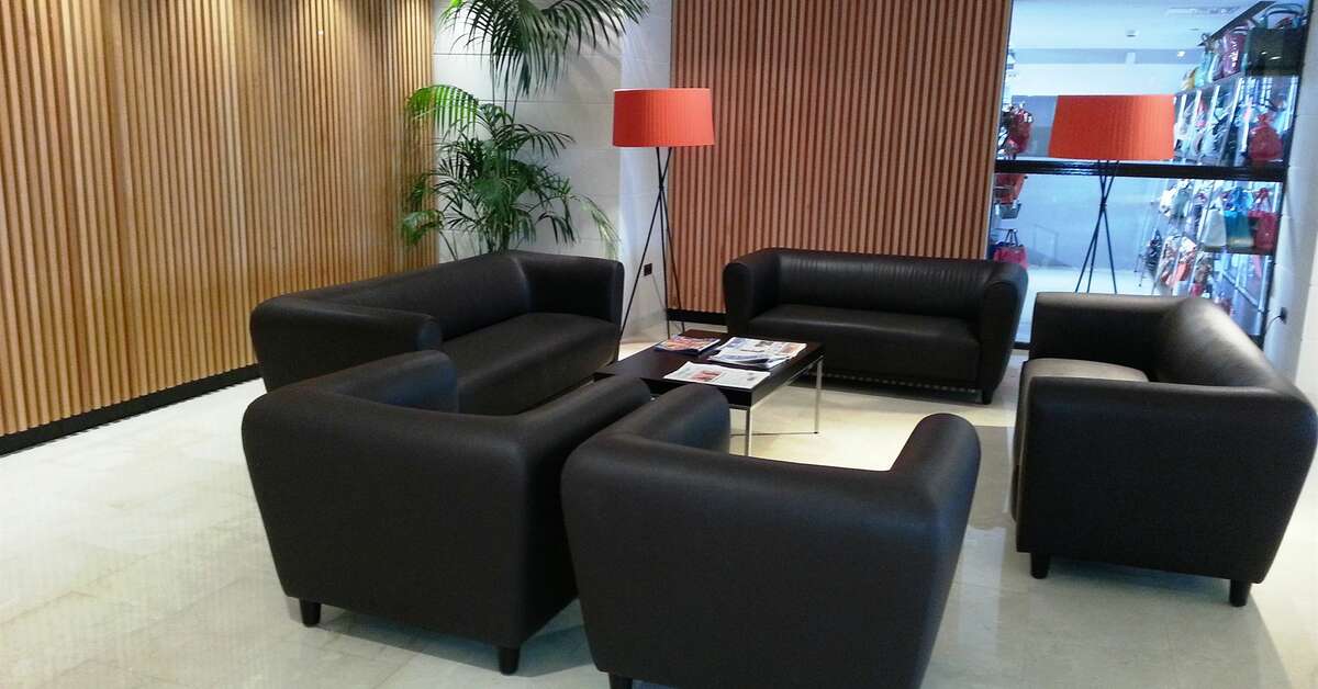 Een foto van het interieur van Hotel Valle Mar