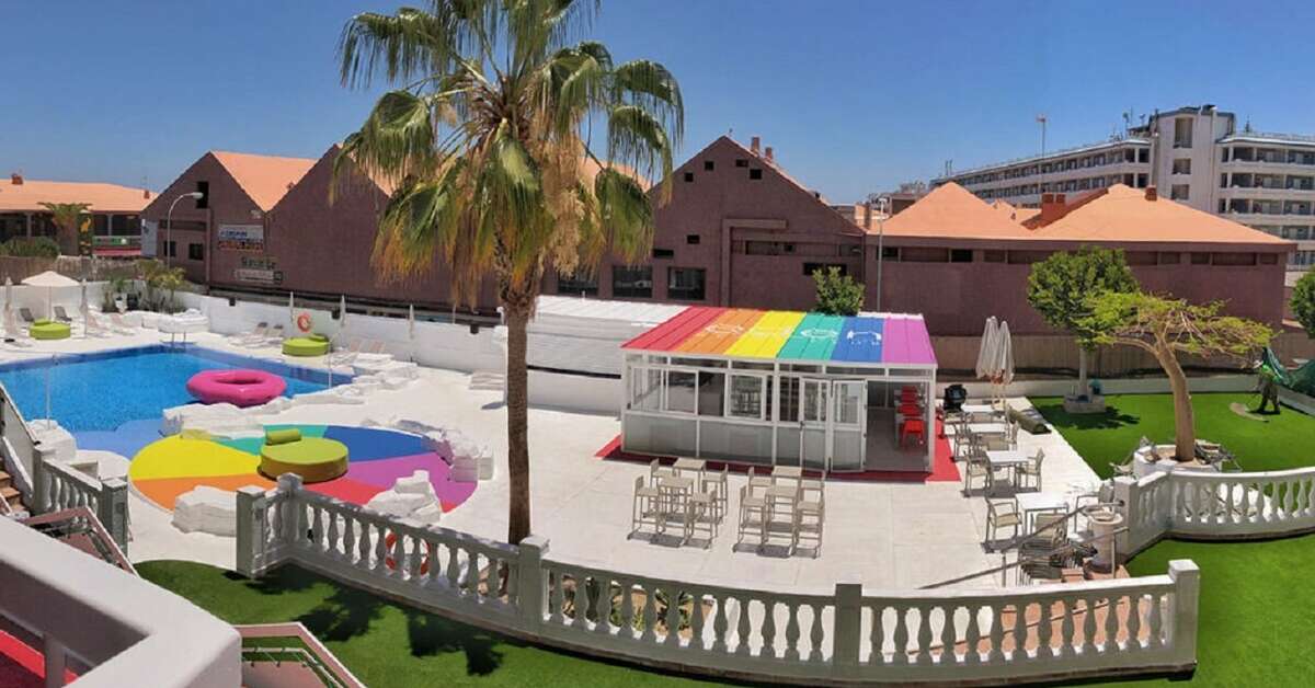 Een foto van het zwembad bij Hotel Ritual Maspalomas