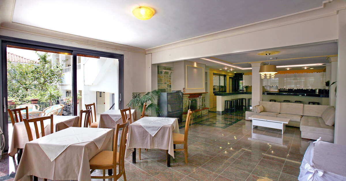 Een foto van de faciliteiten bij Hotel Theofilos Classic
