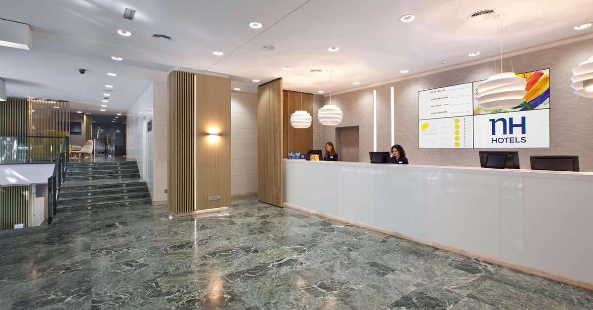 Een foto van het interieur van NH Madrid Ventas