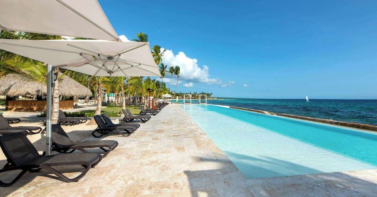 Ein Foto vom Pool im Viva Wyndham Dominicus Beach