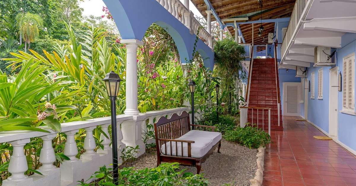 Een foto van het interieur van Jamaica Inn