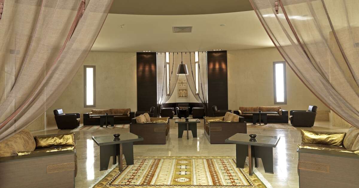 Een foto van het interieur van Atlas Essaouira & Spa