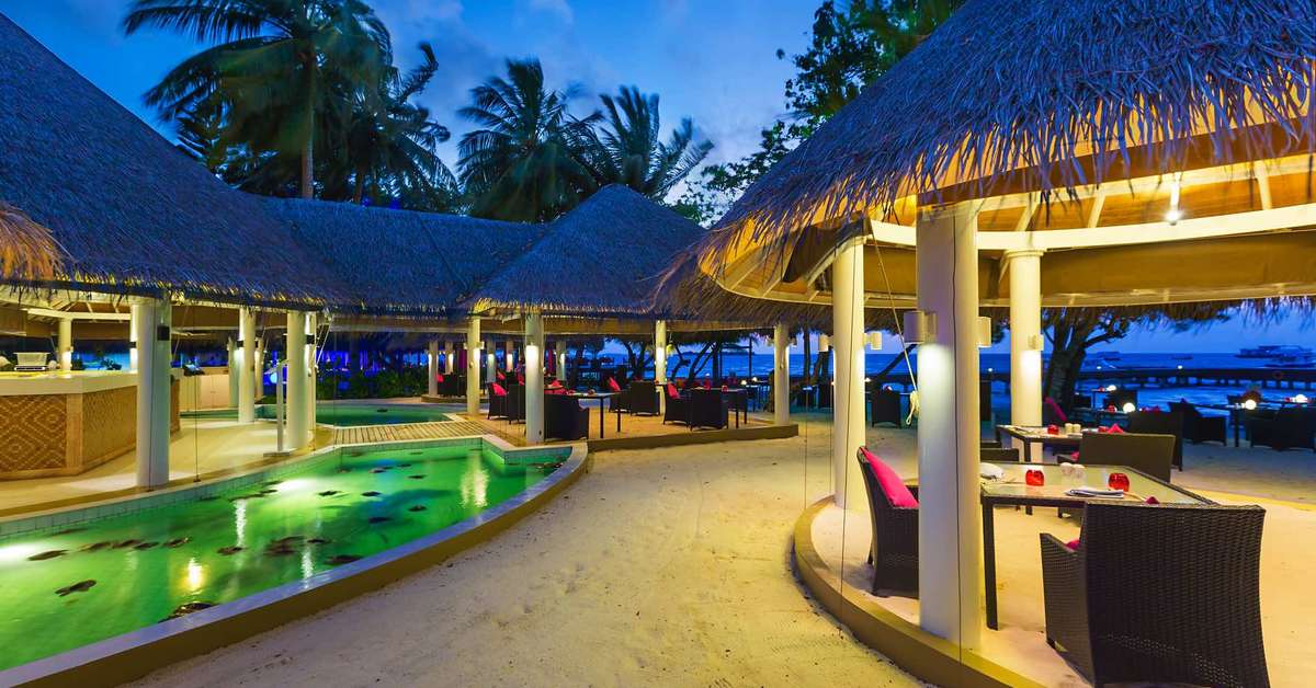 Een foto van de faciliteiten bij Sun Siyam Vilu Reef