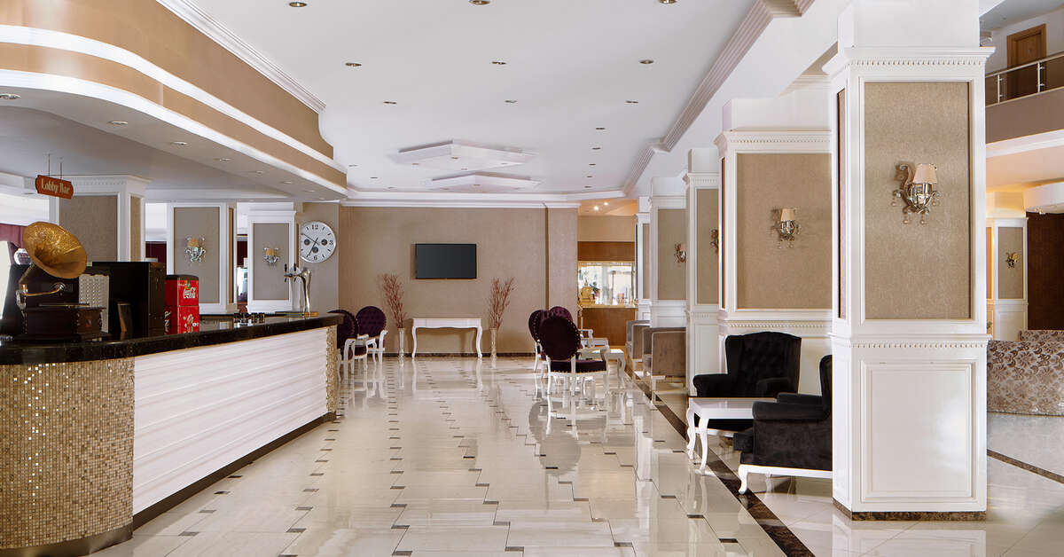 Een foto van het interieur van Galeri Resort Hotel