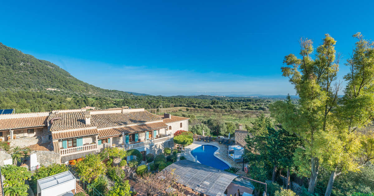 Ein Foto von der Außenansicht des Can Furios Petit Hotel by Can Calco Hotels