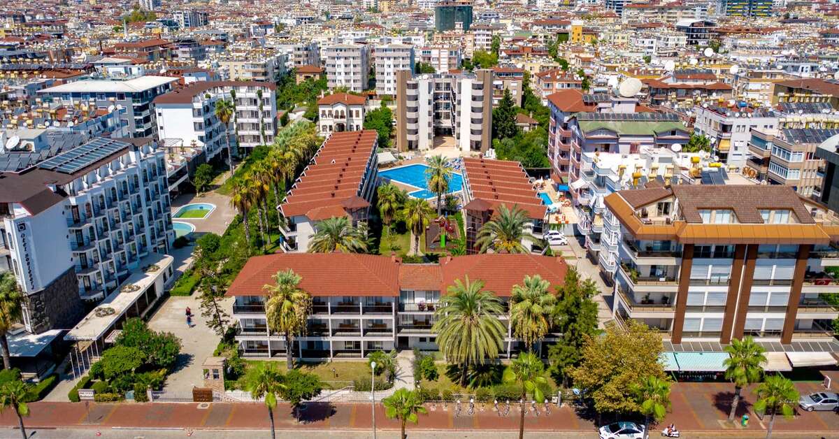 Een foto van het zwembad bij Hotel Panorama