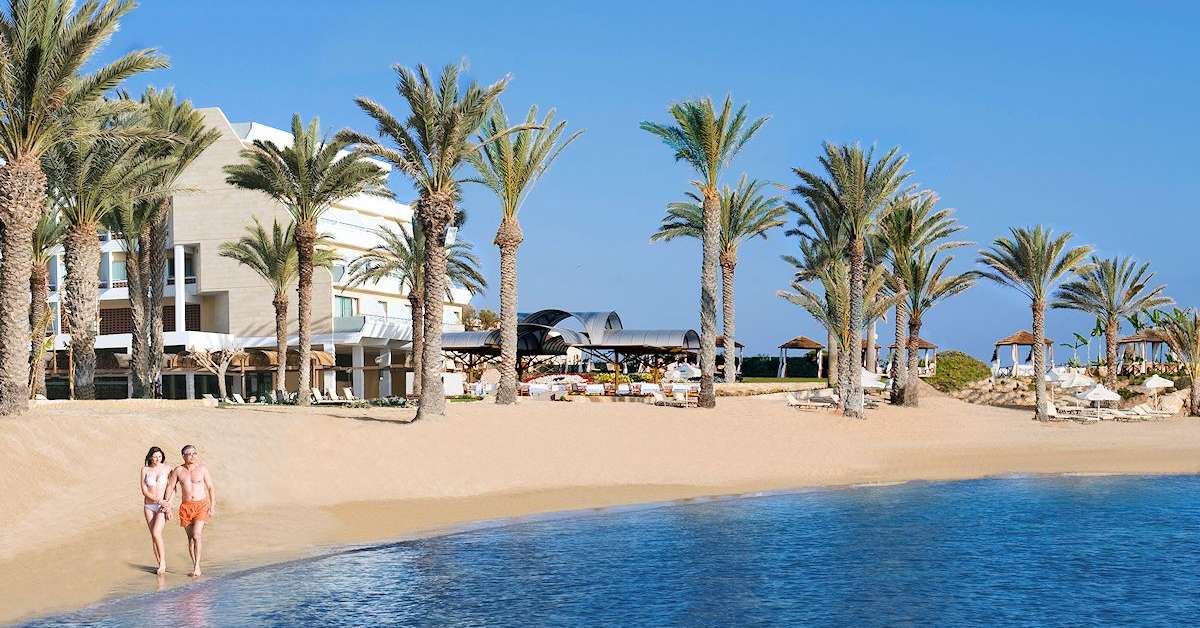 Een foto van het strand bij TUI Blue Pioneer Beach