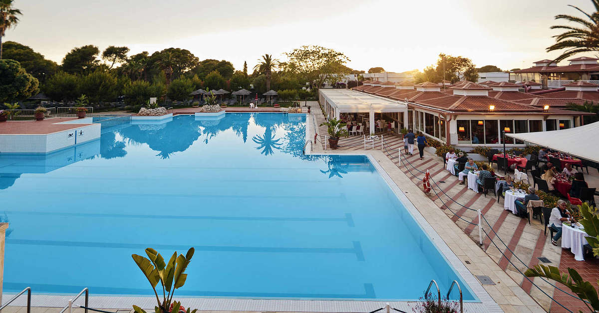 Een foto van een overzicht van Robinson Club Apulia