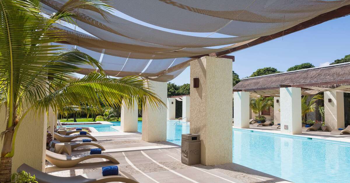 Een foto van het zwembad bij Grand Palladium White Sand Resort & Spa