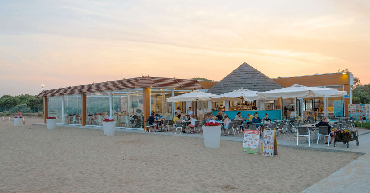 Een foto van het strand bij Camping Pra' delle Torri