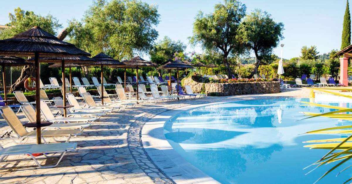 Een foto van het zwembad bij Dreams Corfu Resort & Spa