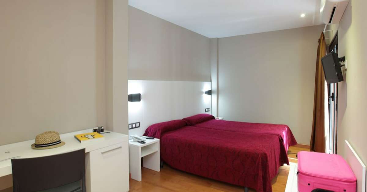 Een foto van een overzicht van Hotel Alameda