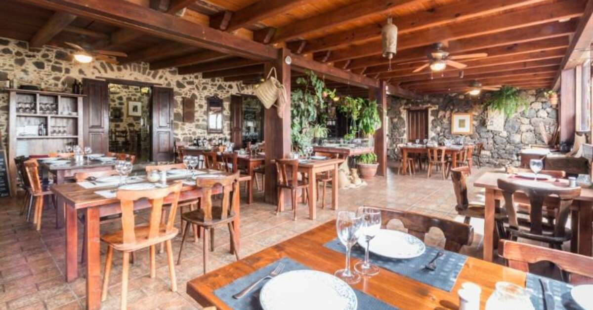 Een foto van de faciliteiten bij Hotel Rural Mahoh