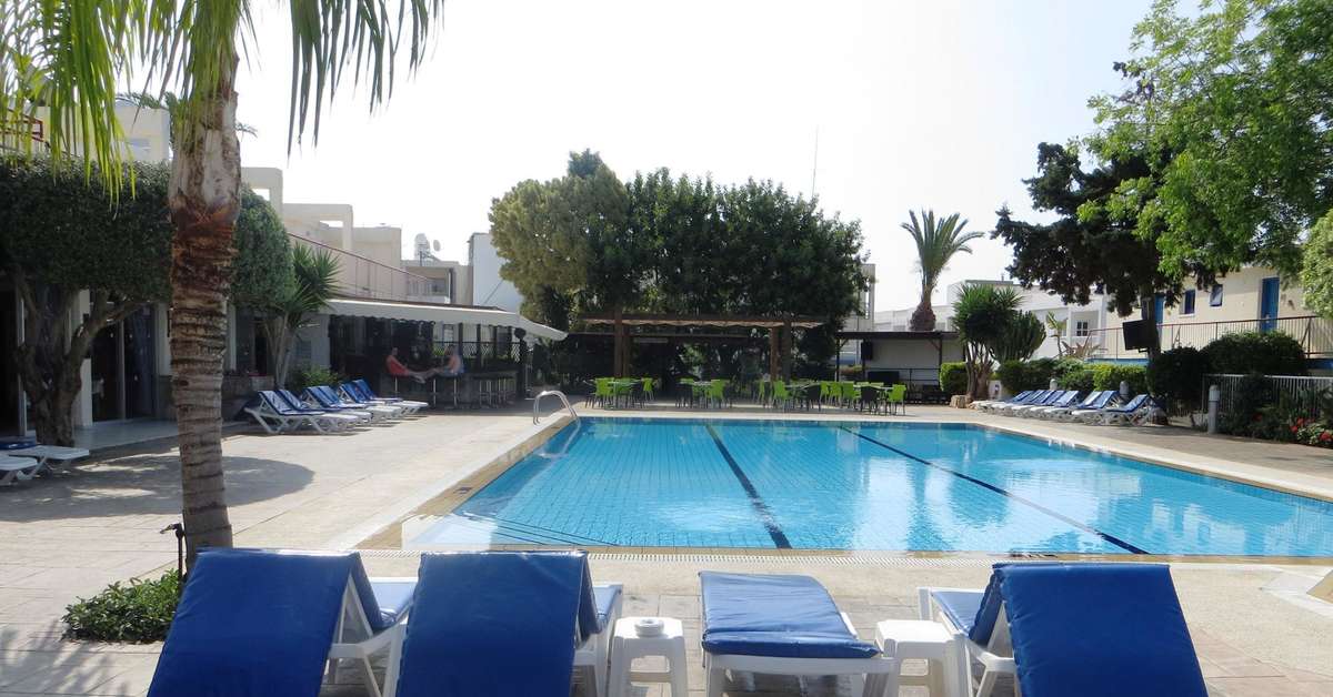 Een foto van het zwembad bij Green Bungalows Hotel & Appartementen