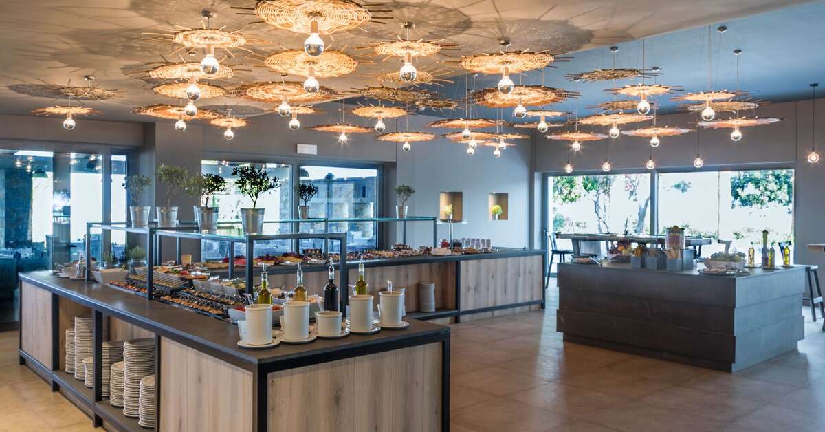 Een foto van de faciliteiten bij Minos Palace Hotel & Suites